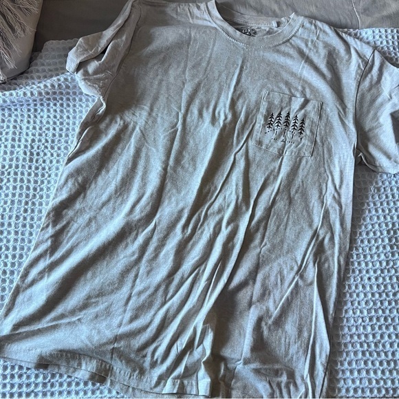 PRANA Hollis Pocket T-Shirt Weathered Beige Heather SIZE XL - Picture 6 of 6